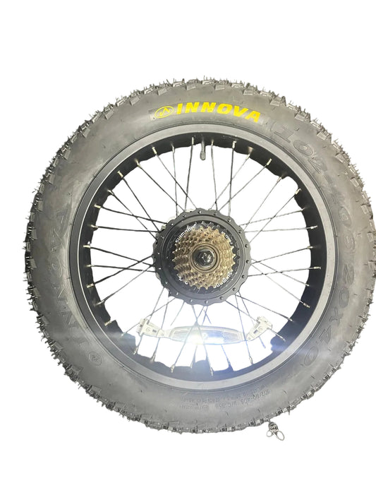Brushless 750W Motor (with Tyre)- 6125