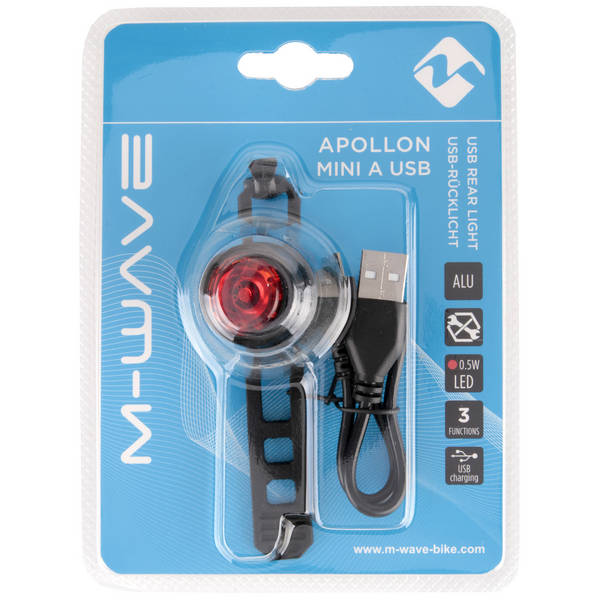 M WAVE APOLLON MINI USB LIGHT 220628