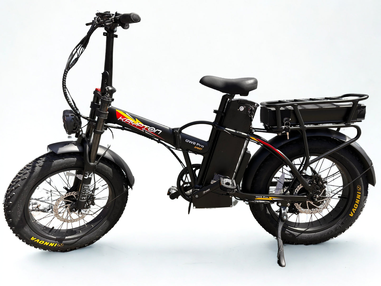 6125 KRYPTON FAT TYRE FOLDING EBIKE 35AH BATTERY-OFF ROAD