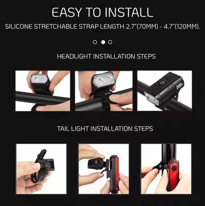 RYNCO COMPLETE BIKE LIGHT