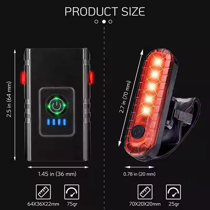 RYNCO COMPLETE BIKE LIGHT