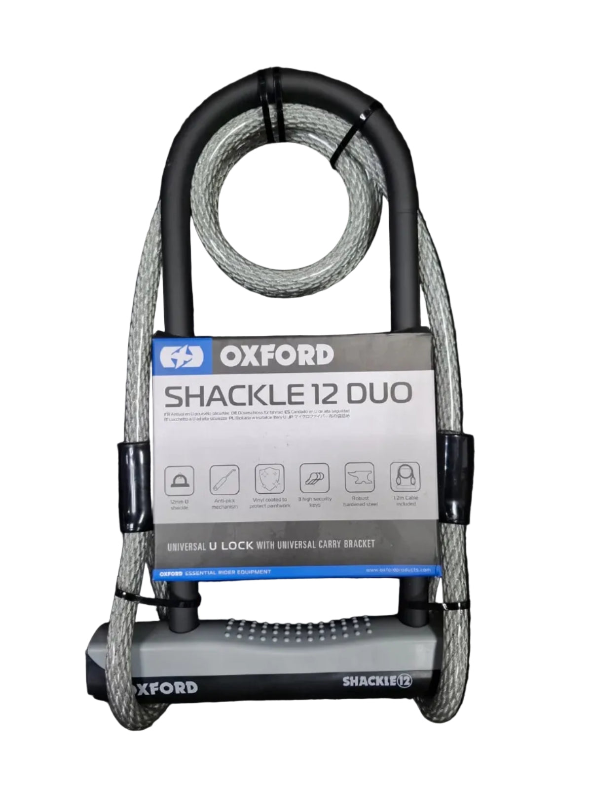 OXFORD Shackle 12 DUO U-Lock