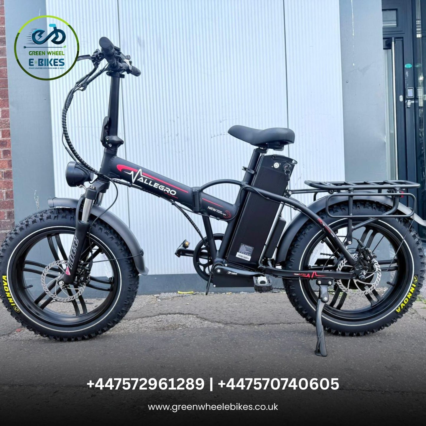 ALLEGRO 6125 Folding Electric Bike 36V 35Ah
