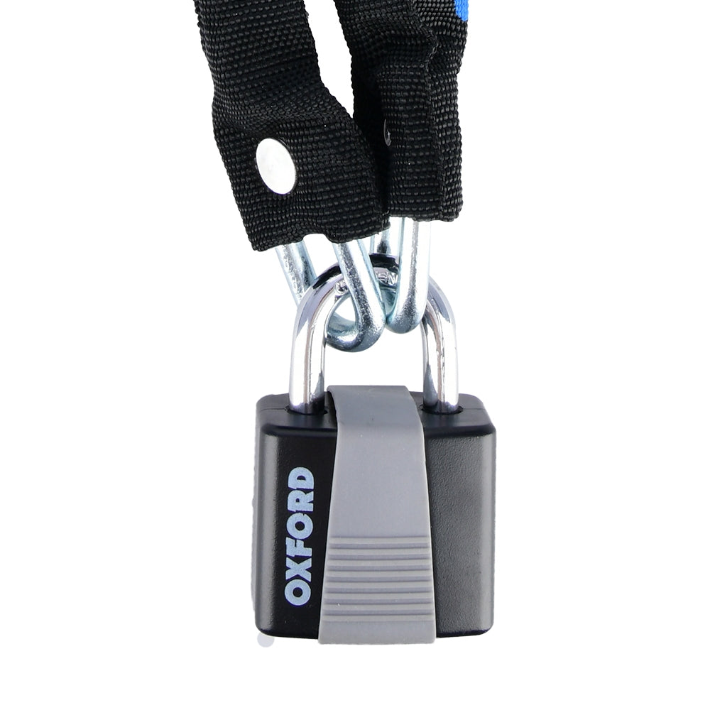 LK139 900MM X6MM CHAIN LOCK WITH PADLOCK OXFORD
